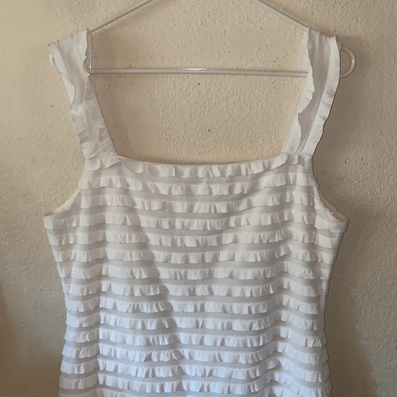 Donna Morgan sleeveless ruffled dress - Picture 8 of 9